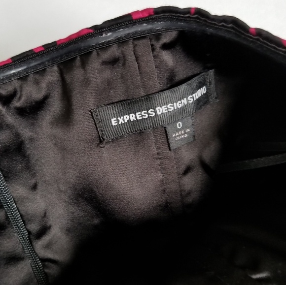 Express Design Studio Strapless Dress Size 0 - Picture 4 of 8